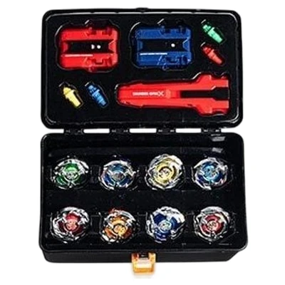 Игровой набор Бейблейд Thunder GyroX 1115 в кейсе (8 волчков, 2 пусковых устройства, аксессуары)