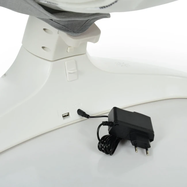 Заколисуючий центр-шезлонг El Camino ME 1074 MYLA Soft Gray Заколисуючий центр-шезлонг El Camino ME 1074 MYLA Soft Gray