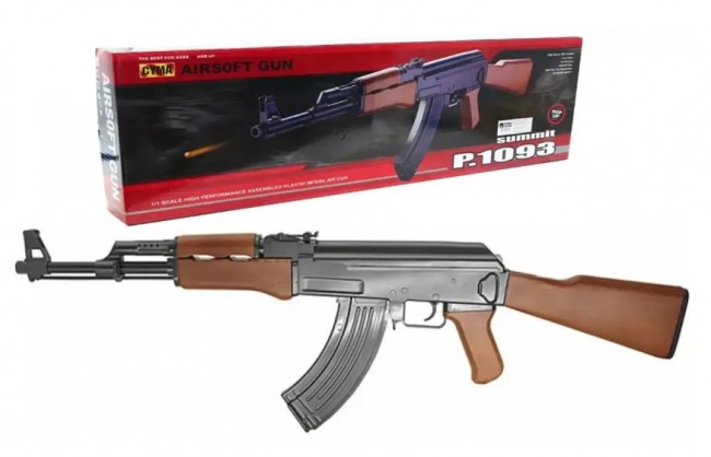 Игрушечный автомат Калашников для детей CYMA (P 1093) Пневматический Игрушечный автомат Калашников для детей CYMA (P 1093) Пневматический