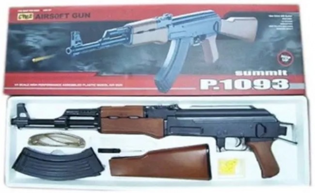 Игрушечный автомат Калашников для детей CYMA (P 1093) Пневматический Игрушечный автомат Калашников для детей CYMA (P 1093) Пневматический