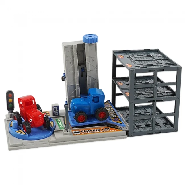 Ферма парковка NF 2024-18 (3 этажа, подъемник, 2 трактора) Ферма парковка NF 2024-18 (3 этажа, подъемник, 2 трактора)