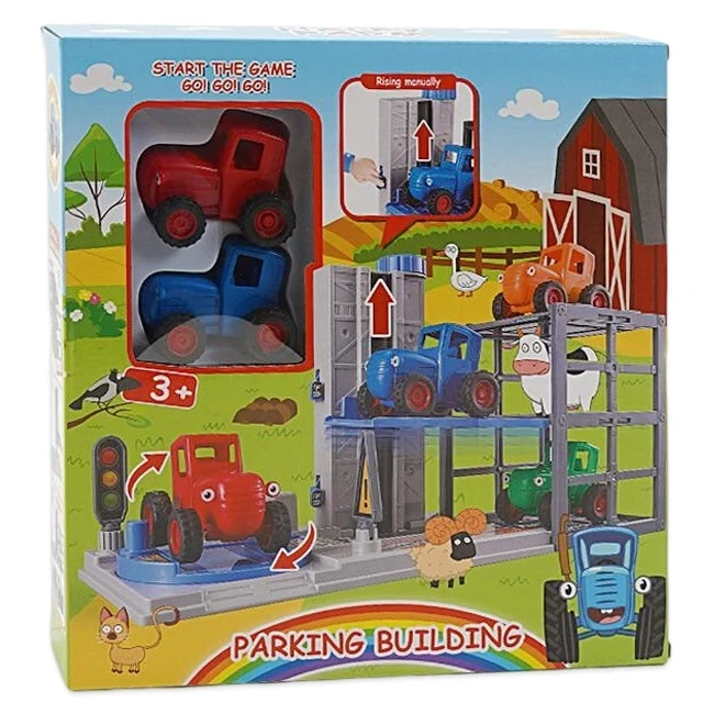 Ферма парковка NF 2024-18 (3 этажа, подъемник, 2 трактора) Ферма парковка NF 2024-18 (3 этажа, подъемник, 2 трактора)