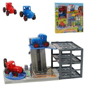 Ферма парковка NF 2024-18 (3 этажа, подъемник, 2 трактора)