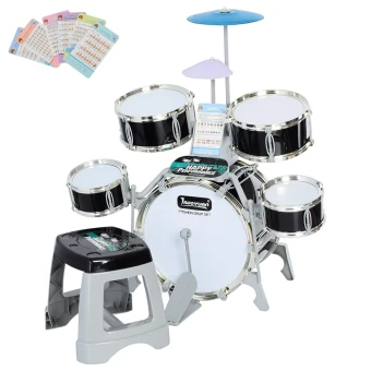 Детская барабанная установка Jazz Drum M33A со стулом Детская барабанная установка Jazz Drum M33A со стулом