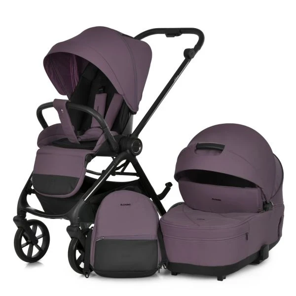 Универсальная коляска 2в1 El Camino CHLOE ME 1191-1 Plum Wine