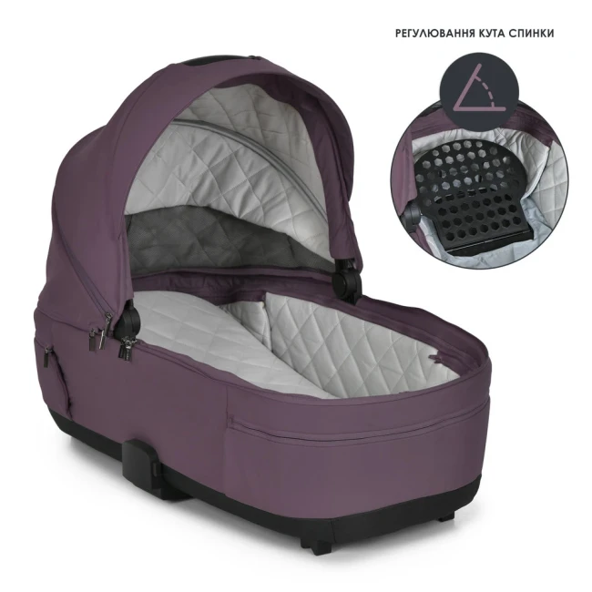 Универсальная коляска 2в1 El Camino CHLOE ME 1191-1 Plum Wine
