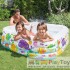 Дитячий надувний басейн Intex 57471-1 Акваріум 159 х 159 х 50 см із кульками 10 шт