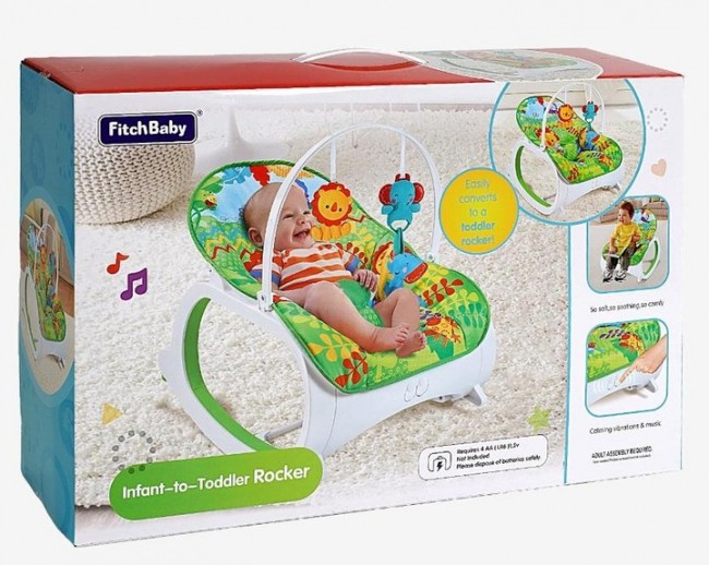 Шезлонг-качалка Fitch Baby 27075 Шезлонг-качалка Fitch Baby 27075