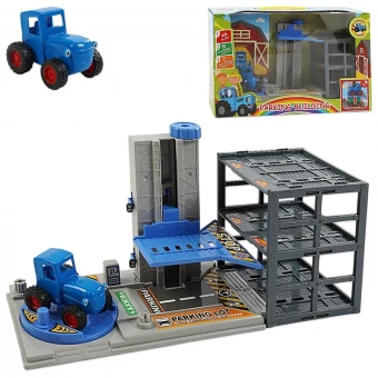 Ферма парковка NF 2024-19 (3 этажа, подъемник, 1 трактор)