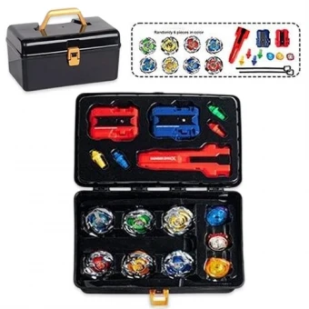 Игровой набор Бейблейд Thunder GyroX 1113 в кейсе (6 волчков, 2 пусковых устройства, аксессуары)