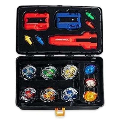 Игровой набор Бейблейд Thunder GyroX 1113 в кейсе (6 волчков, 2 пусковых устройства, аксессуары)