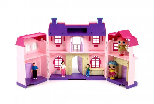 Домик для кукол My Sweet Home 16427 (2 этажа, мебель, 3 фигурки, свет, звук) Домик для кукол My Sweet Home 16427 (2 этажа, мебель, 3 фигурки, свет, звук)