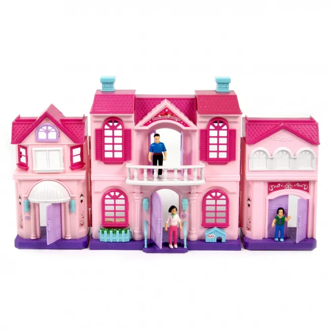 Домик для кукол My Sweet Home 16427 (2 этажа, мебель, 3 фигурки, свет, звук) Домик для кукол My Sweet Home 16427 (2 этажа, мебель, 3 фигурки, свет, звук)