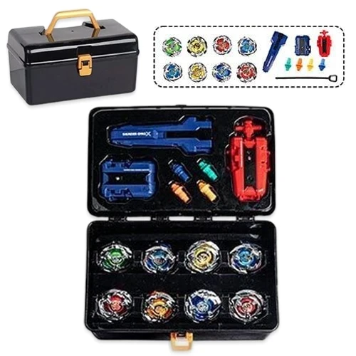 Игровой набор Бейблейд Thunder GyroX 1116 в кейсе (8 волчков, 2 пусковых устройства, аксессуары)
