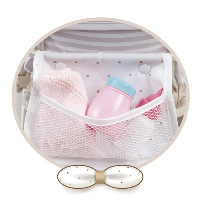 Коляска для кукол DeCuevas 90378 Verona для близнецов (прогулочная, корзинка, сумка) Коляска для кукол DeCuevas 90378 Verona для близнецов (прогулочная, корзинка, сумка)