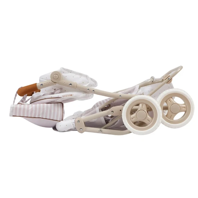 Коляска для кукол DeCuevas 90378 Verona для близнецов (прогулочная, корзинка, сумка) Коляска для кукол DeCuevas 90378 Verona для близнецов (прогулочная, корзинка, сумка)