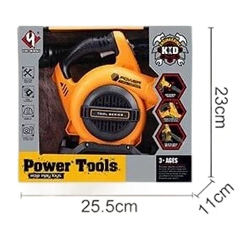Игрушечная ветродуйка Power Tools T 018 на батарейках, звук Игрушечная ветродуйка Power Tools T 018 на батарейках, звук