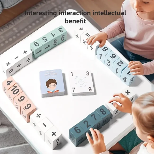 Настольная математическая игра "24-Point Game Rubik's Cube" D 384