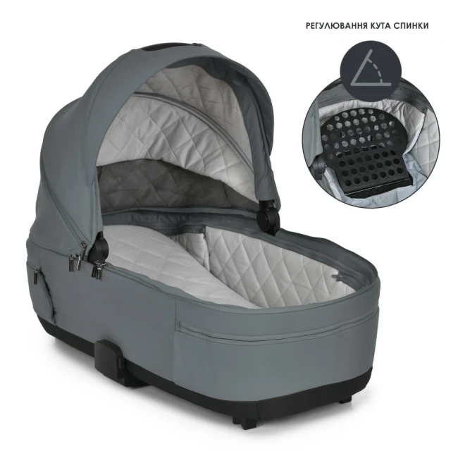 Универсальная коляска 2в1 El Camino CHLOE ME 1191-1 Magnet Gray Универсальная коляска 2в1 El Camino CHLOE ME 1191-1 Magnet Gray