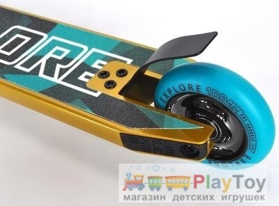 Труковий самокат Explore STERLING SUPER, система HIC, Колеса PU, підшипники ABEC, діаметр 100 мм, Пеги Труковий самокат Explore STERLING SUPER, система HIC, Колеса PU, підшипники ABEC, діаметр 100 мм, Пеги