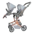 Коляска для ляльок DeCuevas 90877 Cytix для близнюків (прогулянкова, кошик, рюкзак)