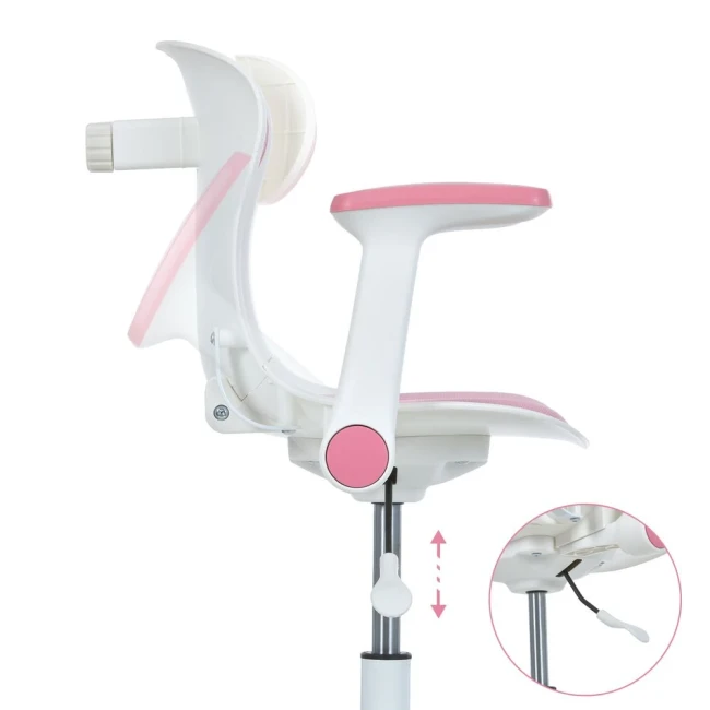 Детское компьютерное кресло Bambi M 6151-8 с подлокотниками, подножка, блокировка колёс Детское компьютерное кресло Bambi M 6151-8 с подлокотниками, подножка, блокировка колёс