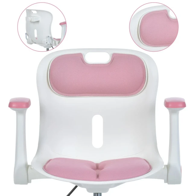 Детское компьютерное кресло Bambi M 6151-8 с подлокотниками, подножка, блокировка колёс Детское компьютерное кресло Bambi M 6151-8 с подлокотниками, подножка, блокировка колёс