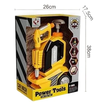 Игрушечная мойка Power Tools T 017 механическая, помповая система накачки воды, скребок, губка, тряпка Игрушечная мойка Power Tools T 017 механическая, помповая система накачки воды, скребок, губка, тряпка