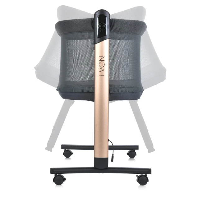 Манеж-кроватка El Camino ME 1125-G NOA Dark Gray