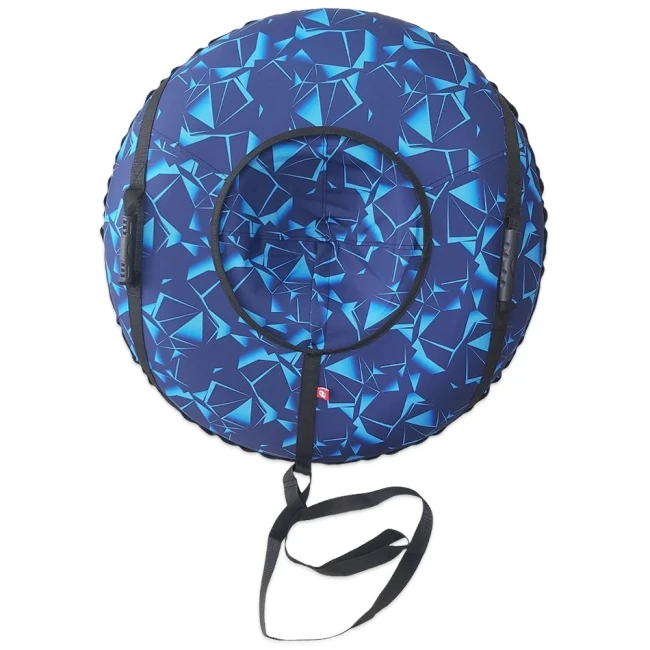 Тюбинг 100 см "Кристалл", надувные санки-ватрушка для снега Тюбинг 100 см "Кристалл", надувные санки-ватрушка для снега