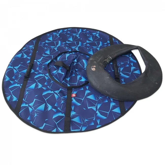 Тюбинг 100 см "Кристалл", надувные санки-ватрушка для снега Тюбинг 100 см "Кристалл", надувные санки-ватрушка для снега