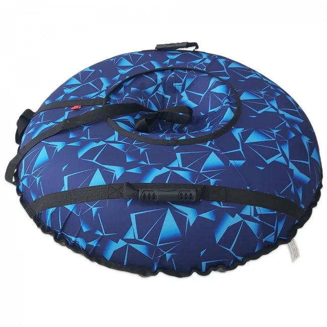 Тюбинг 100 см "Кристалл", надувные санки-ватрушка для снега Тюбинг 100 см "Кристалл", надувные санки-ватрушка для снега