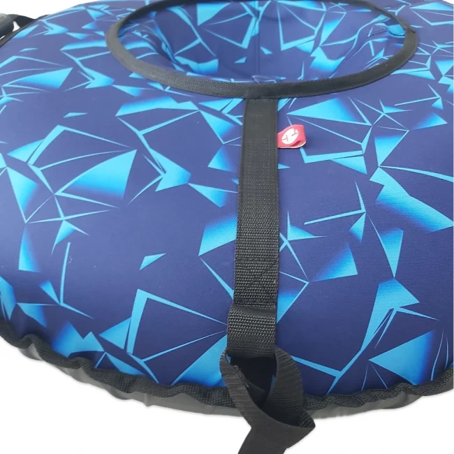 Тюбинг 100 см "Кристалл", надувные санки-ватрушка для снега Тюбинг 100 см "Кристалл", надувные санки-ватрушка для снега