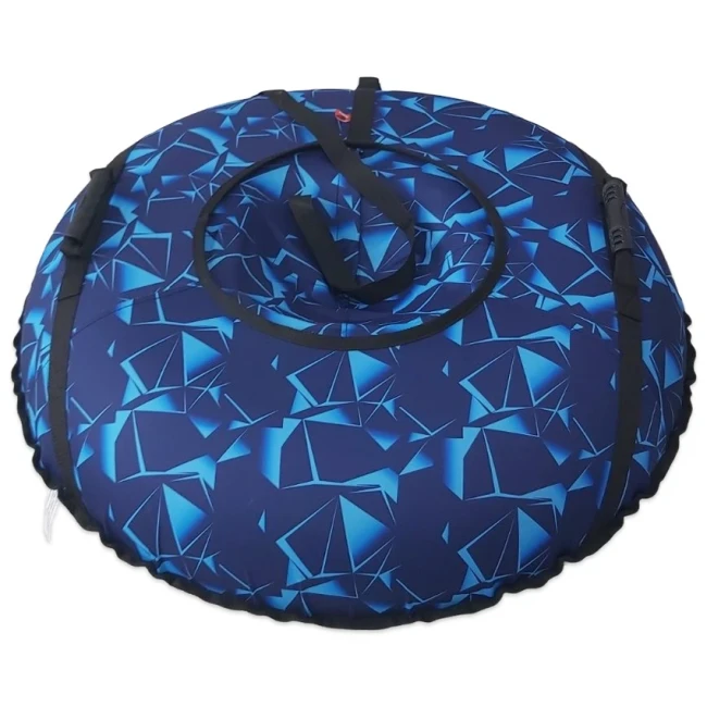 Тюбинг 100 см "Кристалл", надувные санки-ватрушка для снега Тюбинг 100 см "Кристалл", надувные санки-ватрушка для снега