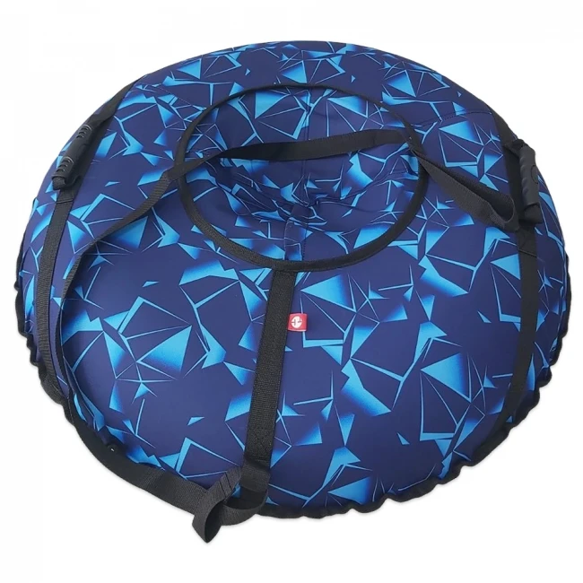 Тюбинг 100 см "Кристалл", надувные санки-ватрушка для снега Тюбинг 100 см "Кристалл", надувные санки-ватрушка для снега