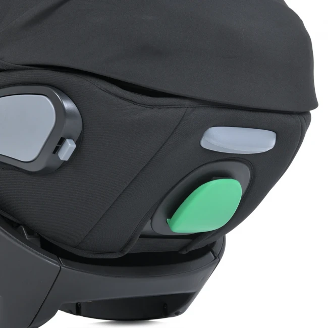 Автокрісло бебікокон El Camino ME 1110 i-FIX Jet Black для новонародженого Автокрісло бебікокон El Camino ME 1110 i-FIX Jet Black для новонародженого