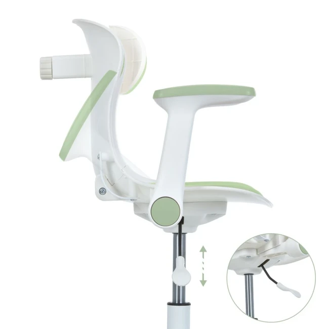 Детское компьютерное кресло Bambi M 6151-5 с подлокотниками, подножка, блокировка колёс Детское компьютерное кресло Bambi M 6151-5 с подлокотниками, подножка, блокировка колёс