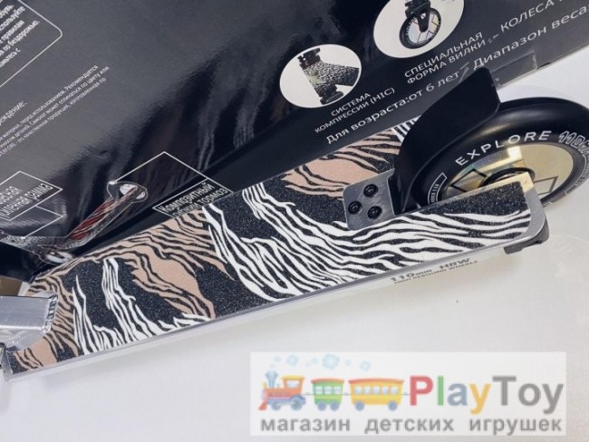 Труковий самокат Explore CREDO, система HIC, підшипник ABEC, колеса PU 110