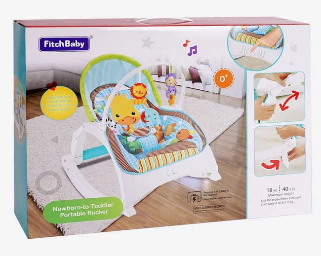 Шезлонг-качалка Fitch Baby 88956 Шезлонг-качалка Fitch Baby 88956