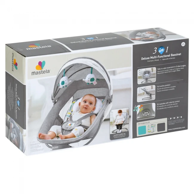 Заколисуючий центр-шезлонг Mastela 8104 3 в 1