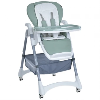 Стульчик для кормления El Camino ME 1177 Steady Menta (съемный столик, подножка, корзинка, чехол, 4 колеса) Стульчик для кормления El Camino ME 1177 Steady Menta (съемный столик, подножка, корзинка, чехол, 4 колеса)