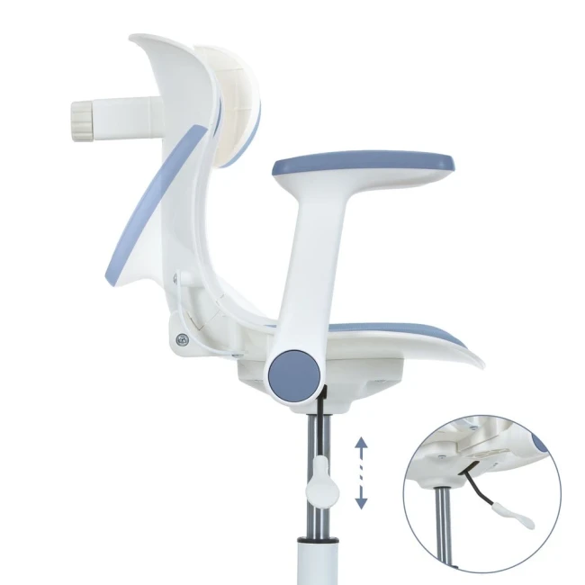 Детское компьютерное кресло Bambi M 6151-4 с подлокотниками, подножка, блокировка колёс Детское компьютерное кресло Bambi M 6151-4 с подлокотниками, подножка, блокировка колёс