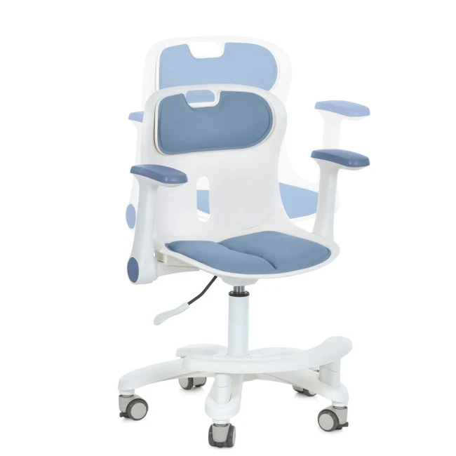 Детское компьютерное кресло Bambi M 6151-4 с подлокотниками, подножка, блокировка колёс Детское компьютерное кресло Bambi M 6151-4 с подлокотниками, подножка, блокировка колёс