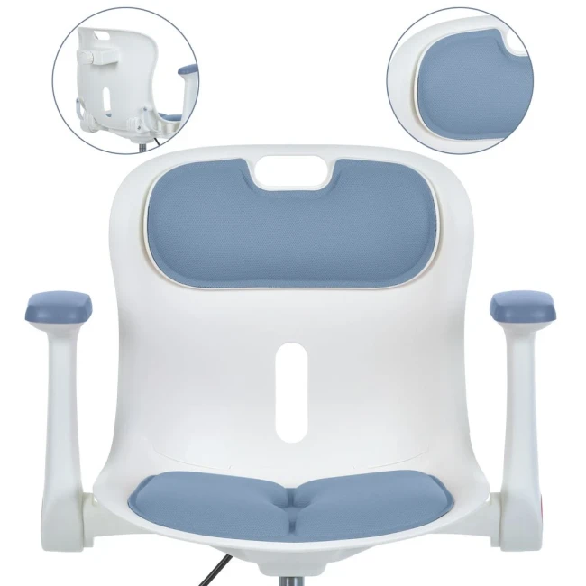 Детское компьютерное кресло Bambi M 6151-4 с подлокотниками, подножка, блокировка колёс Детское компьютерное кресло Bambi M 6151-4 с подлокотниками, подножка, блокировка колёс