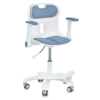 Детское компьютерное кресло Bambi M 6151-4 с подлокотниками, подножка, блокировка колёс