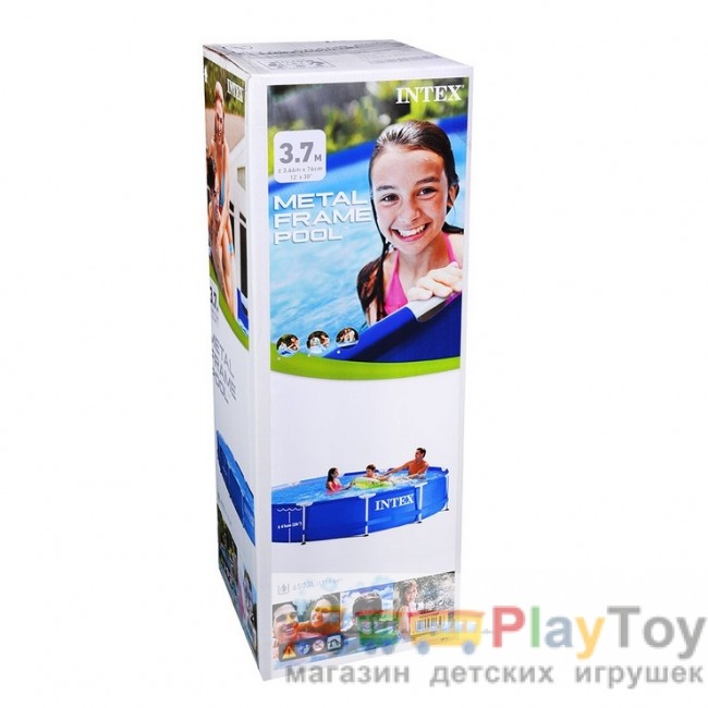 Каркасный бассейн Intex 28210 круглый 366х76 см Каркасный бассейн Intex 28210 круглый 366х76 см