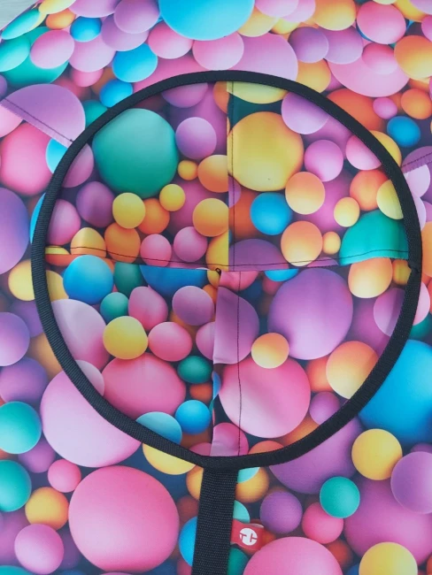 Тюбинг 100 см "Шарики", надувные санки-ватрушка для снега Тюбинг 100 см "Шарики", надувные санки-ватрушка для снега