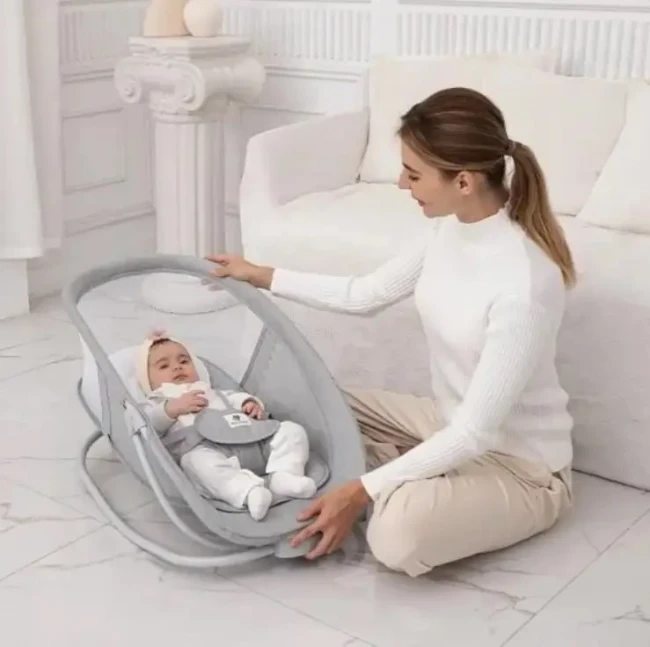 Укачивающий центр-шезлонг Mastela 8112 4 в 1 Укачивающий центр-шезлонг Mastela 8112 4 в 1