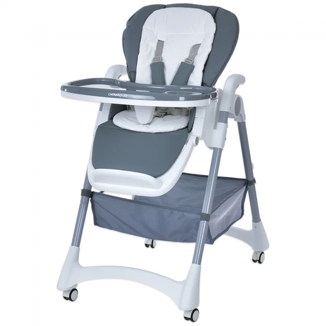 Стульчик для кормления El Camino ME 1177 Steady Storm Gray (съемный столик, подножка, корзинка, чехол, 4 колеса) Стульчик для кормления El Camino ME 1177 Steady Storm Gray (съемный столик, подножка, корзинка, чехол, 4 колеса)