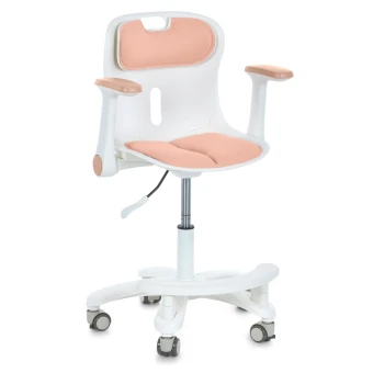 Детское компьютерное кресло Bambi M 6151-13 с подлокотниками, подножка, блокировка колёс